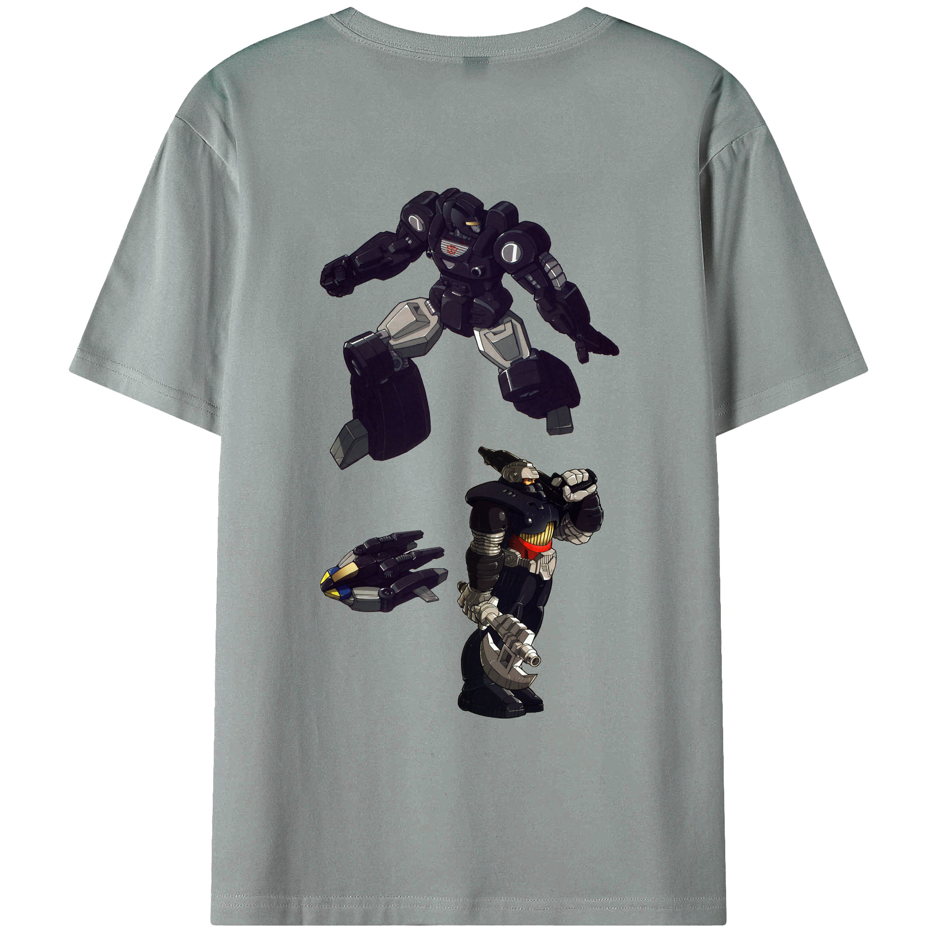 （画像用）  綿100％ メンズ半袖Tシャツ（バックプリント） 通気性